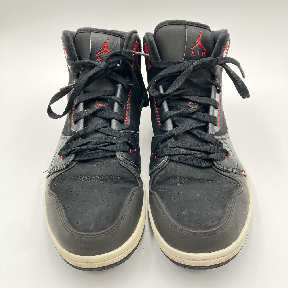 Nike Air Jordan 1 Flight 2 Prem Men's Size 12 Black Sports Red White 640603-001 - Picture 4 of 11